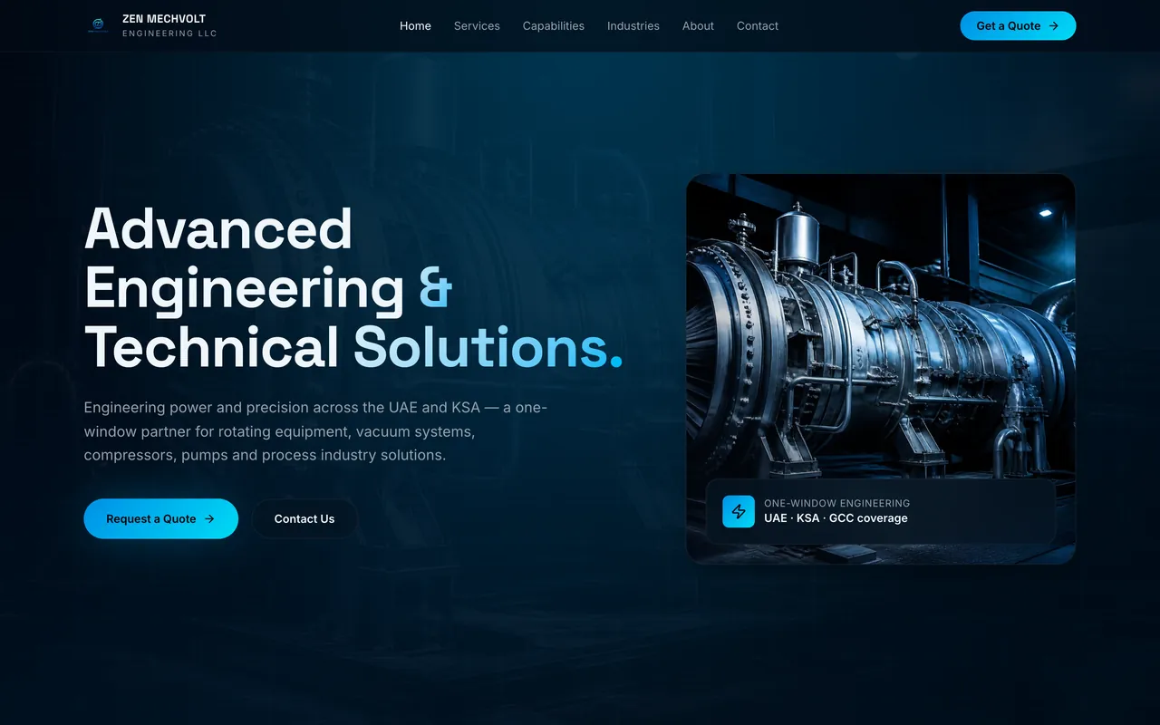 Zen Mechvolt website